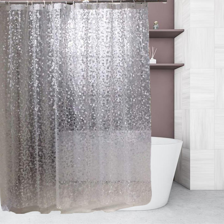 Mercer41 Gurtaj EVA Shower Curtain Liner Wayfair